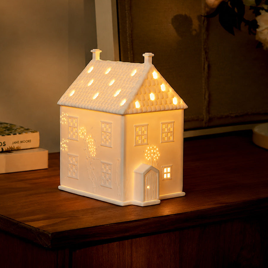 Cottage Tealight Holder & Sculpture Medium