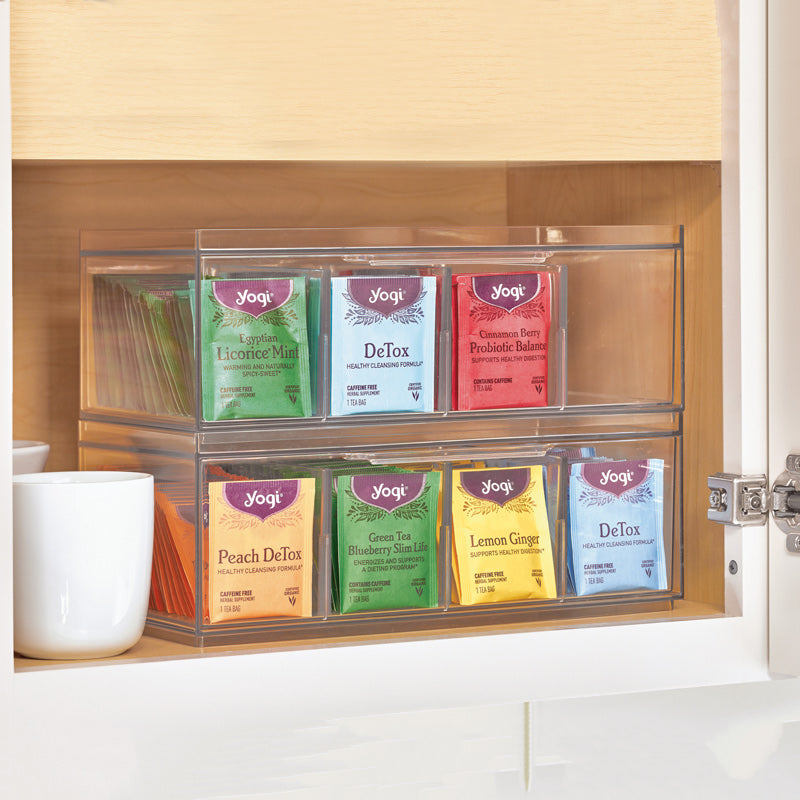 Crisp Tea Bag Organizer