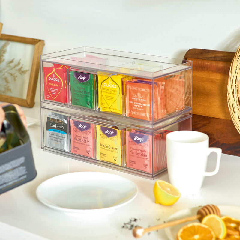 Crisp Tea Bag Organizer