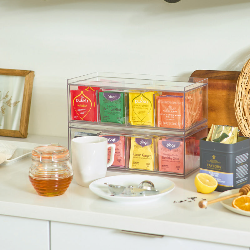 Crisp Tea Bag Organizer