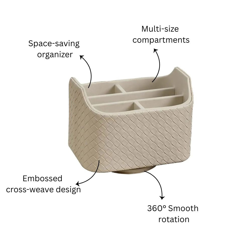 Cross Rotating Caddy - Cream