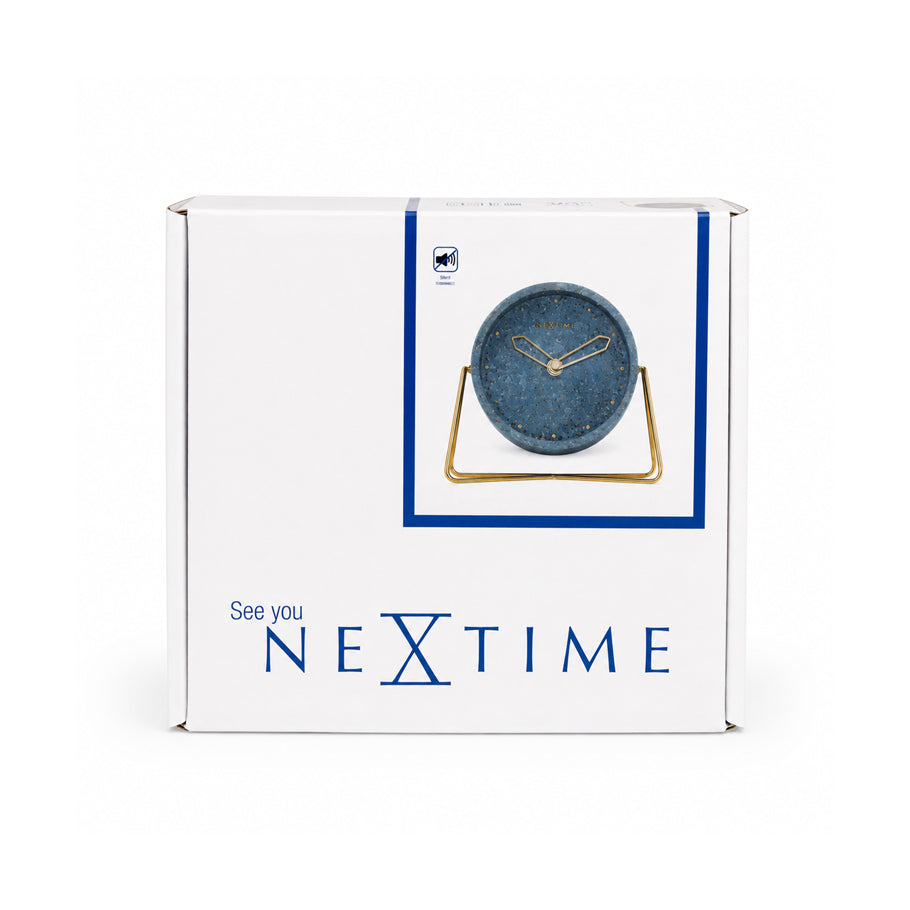Cross Table Clock - Grey