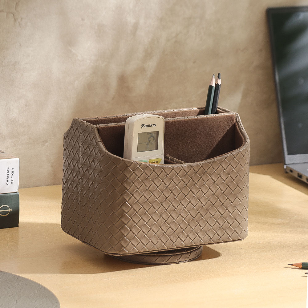 Cross Rotating Caddy - Caramel Brown