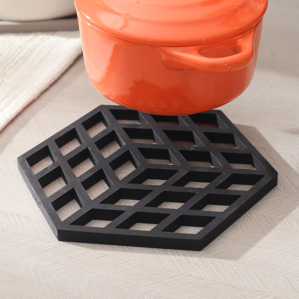 Cube Trivet - Black