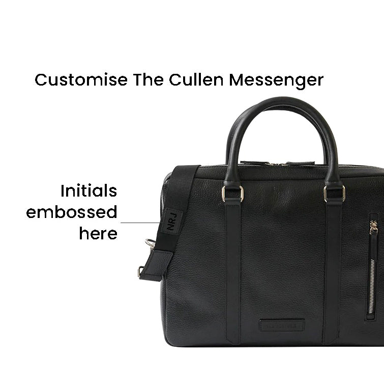 Cullen Messenger Laptop Bag 2.0 - Classic Black