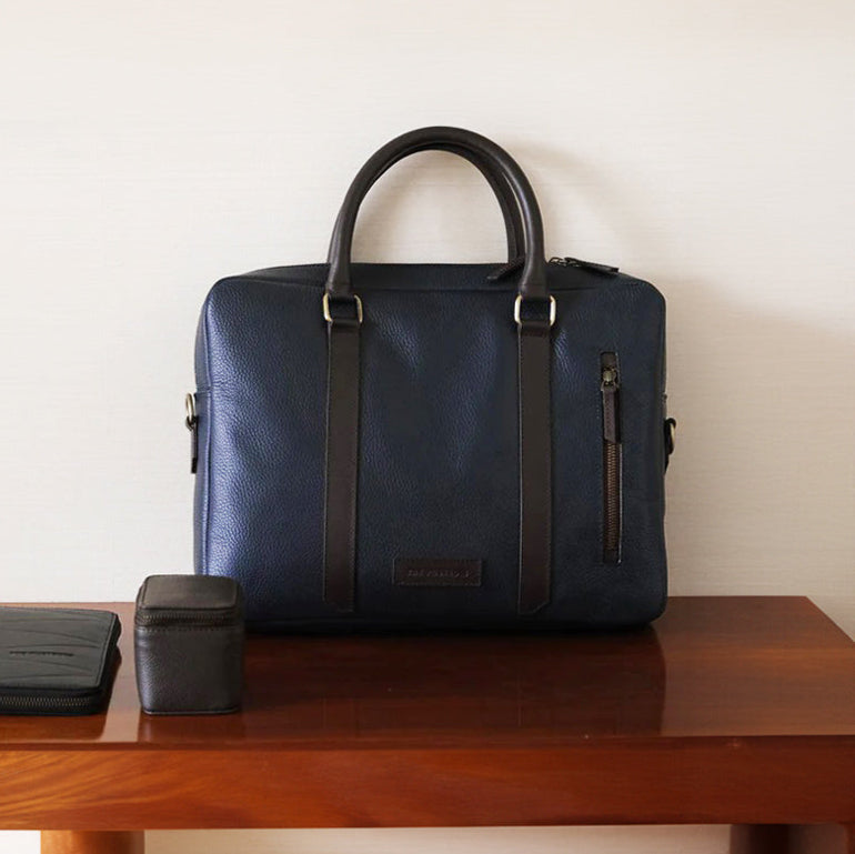 Cullen Messenger Laptop Bag 2.0 - Deep Sea Blue