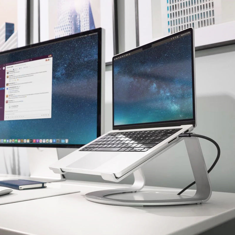 Curve SE Laptop Stand for Macbook - White