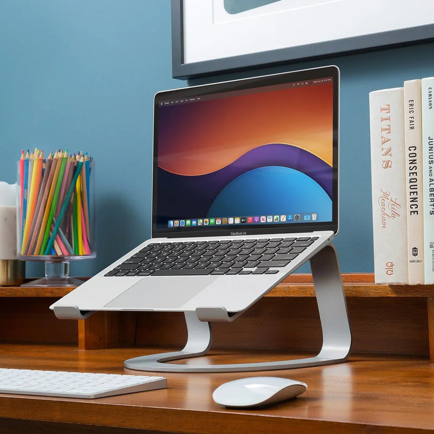 Curve SE Laptop Stand for Macbook - White