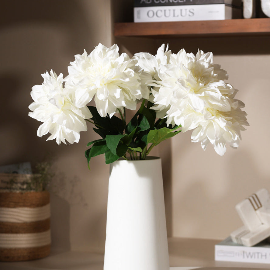 Dahlia Faux Bunch - Cream