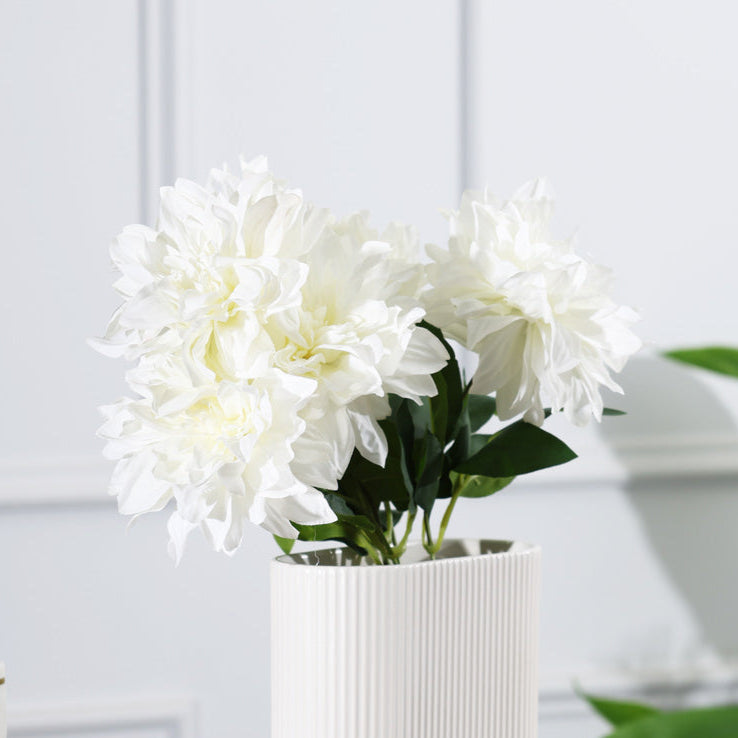 Dahlia Faux Bunch - Cream
