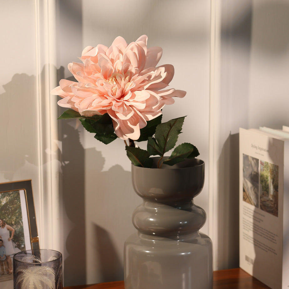 Dahlia Faux Stem - Pink
