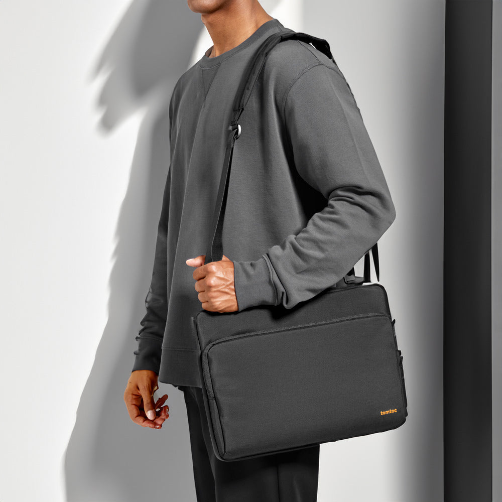 Defender-A40 Shoulder Laptop Bag - Black 16-inch