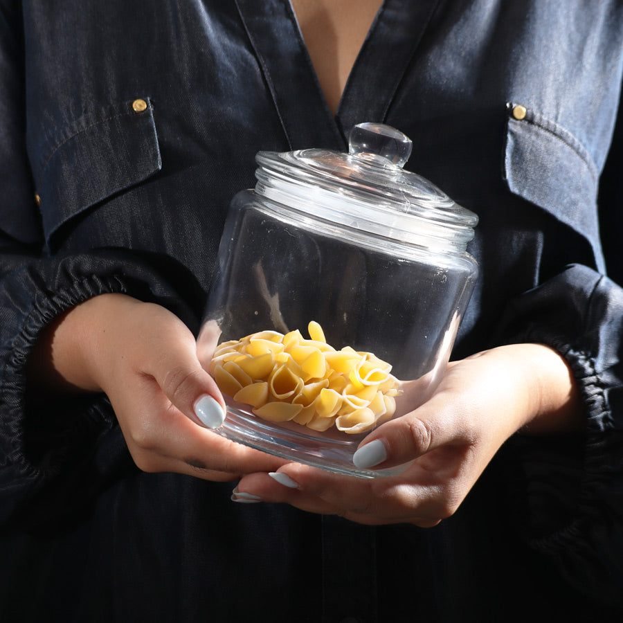 Dema Glass Storage Jar Medium