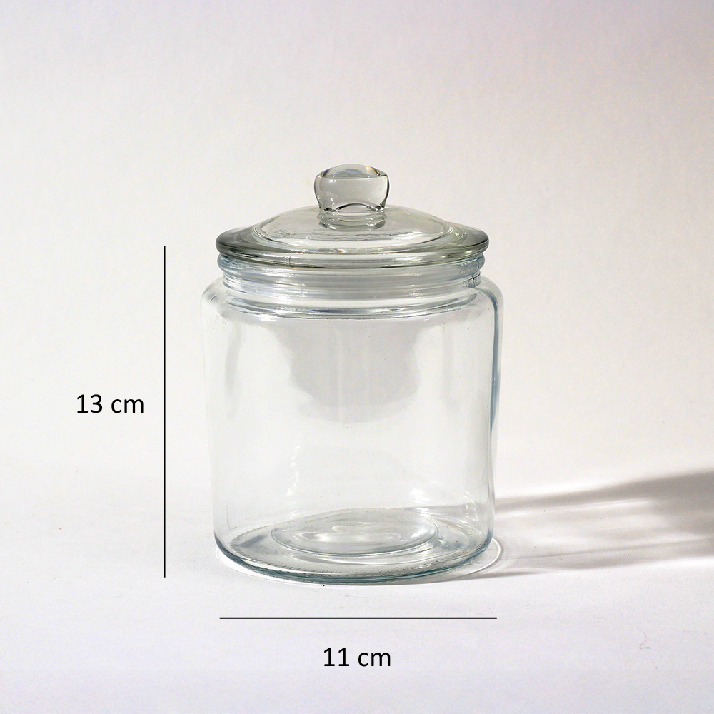 Dema Glass Storage Jar Medium