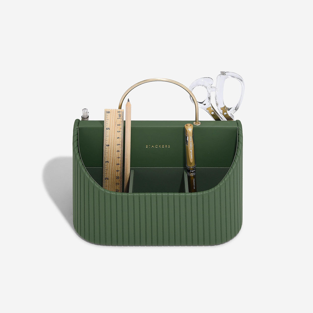 Desk Caddy - Emerald