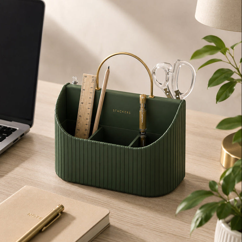 Desk Caddy - Emerald