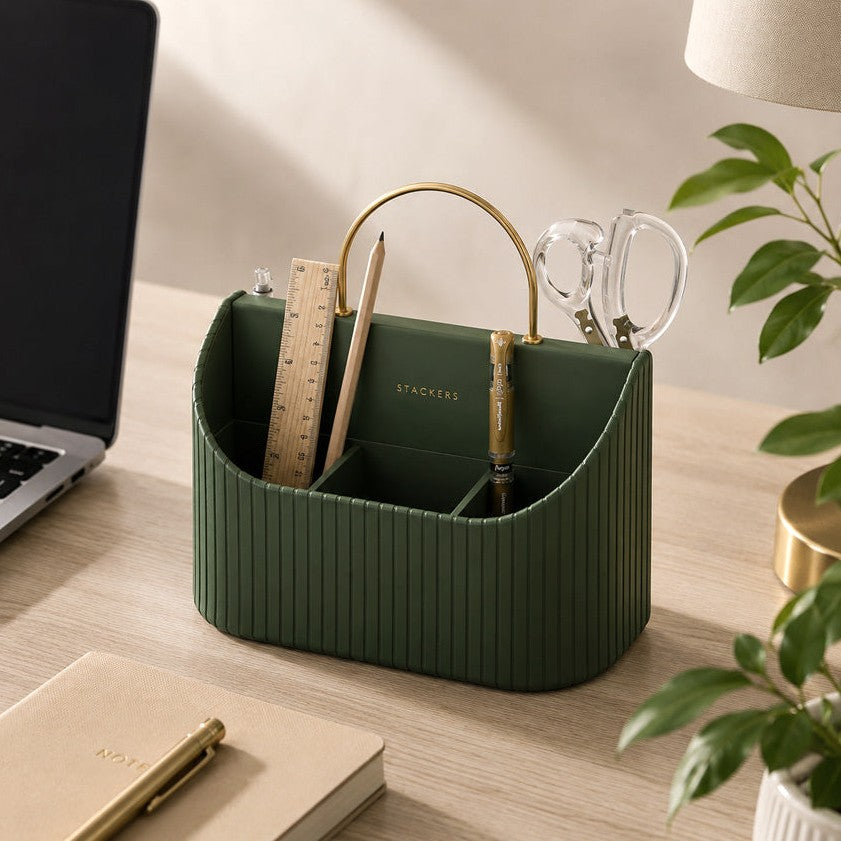 Desk Caddy - Emerald