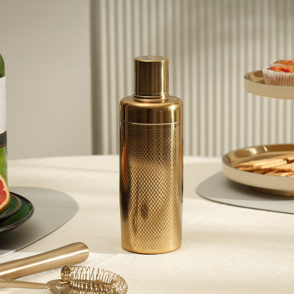 Deus Cocktail Shaker 650ml - Gold