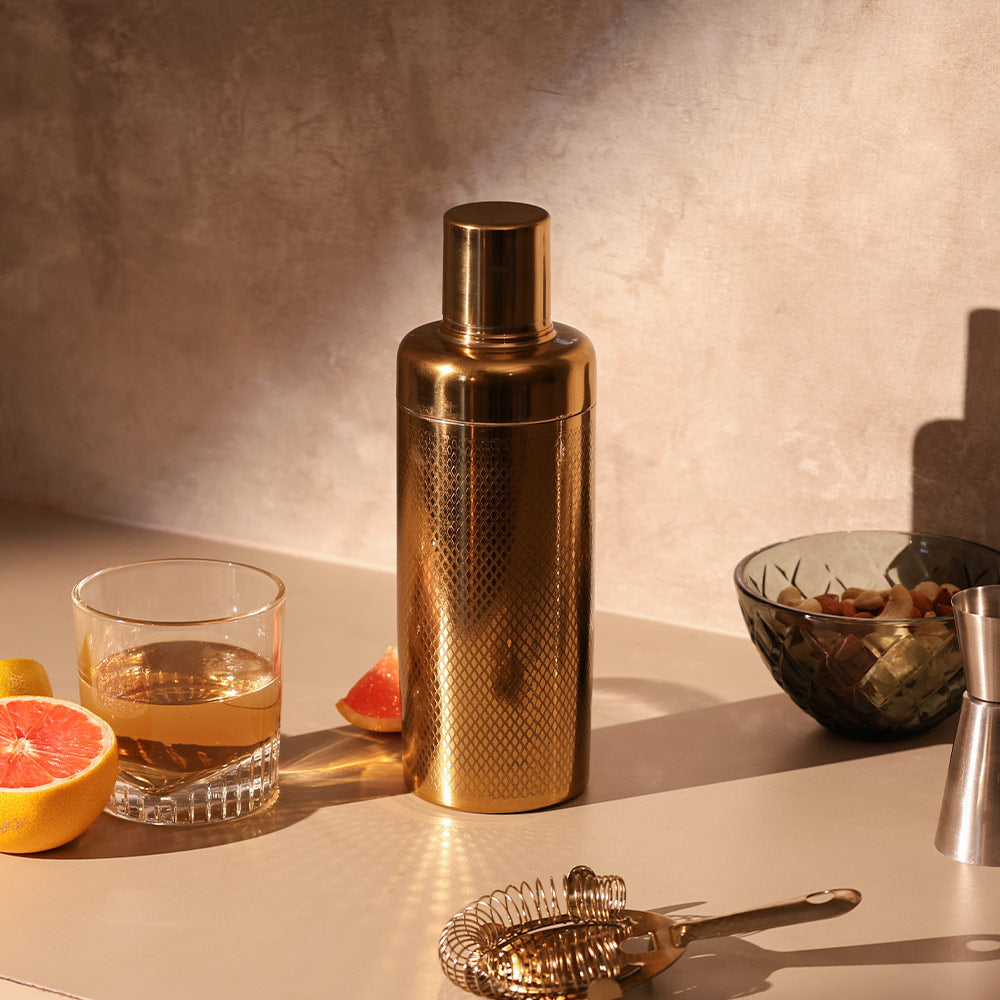 Deus Cocktail Shaker 650ml - Gold