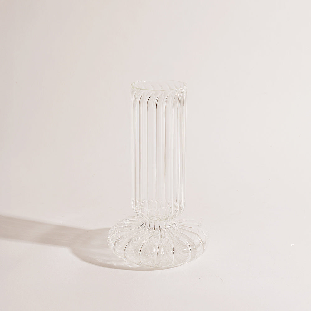 Taro Glass Vase Medium - Clear