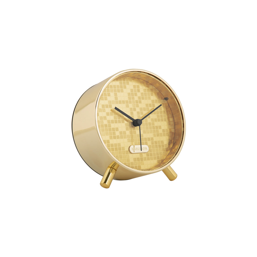 Disco Alarm Clock - Gold