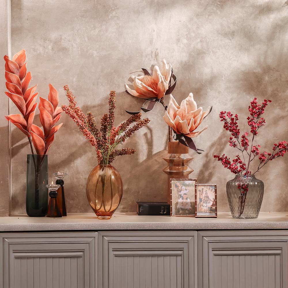 Water Lily Faux Stem - Sand