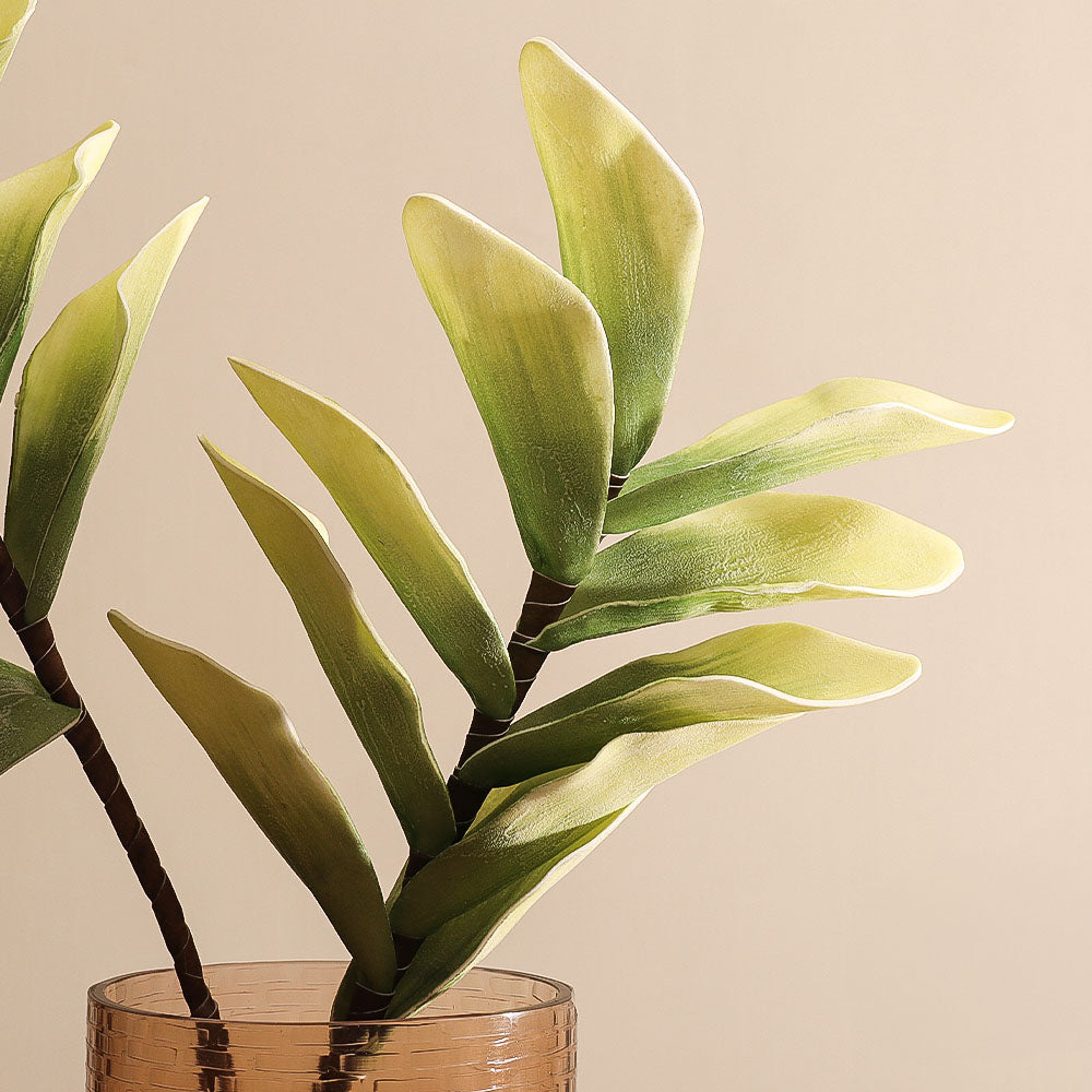 Dollar Leaves Faux Stem - Leaf Green