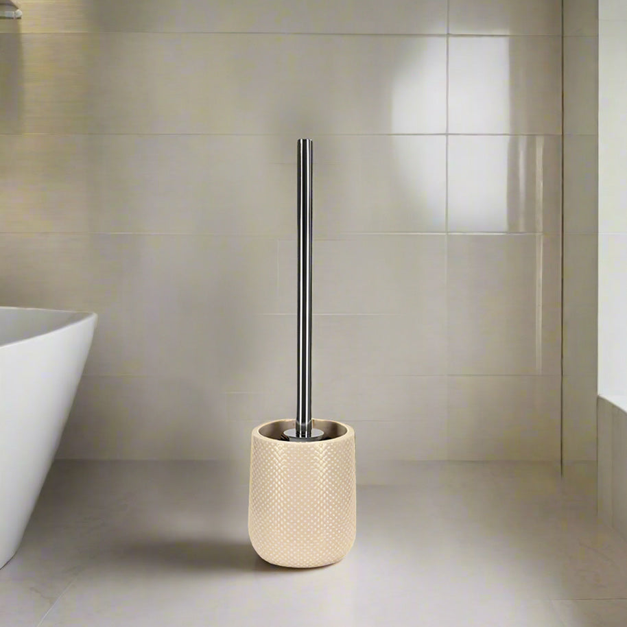 Dotty Toilet Brush - Beige