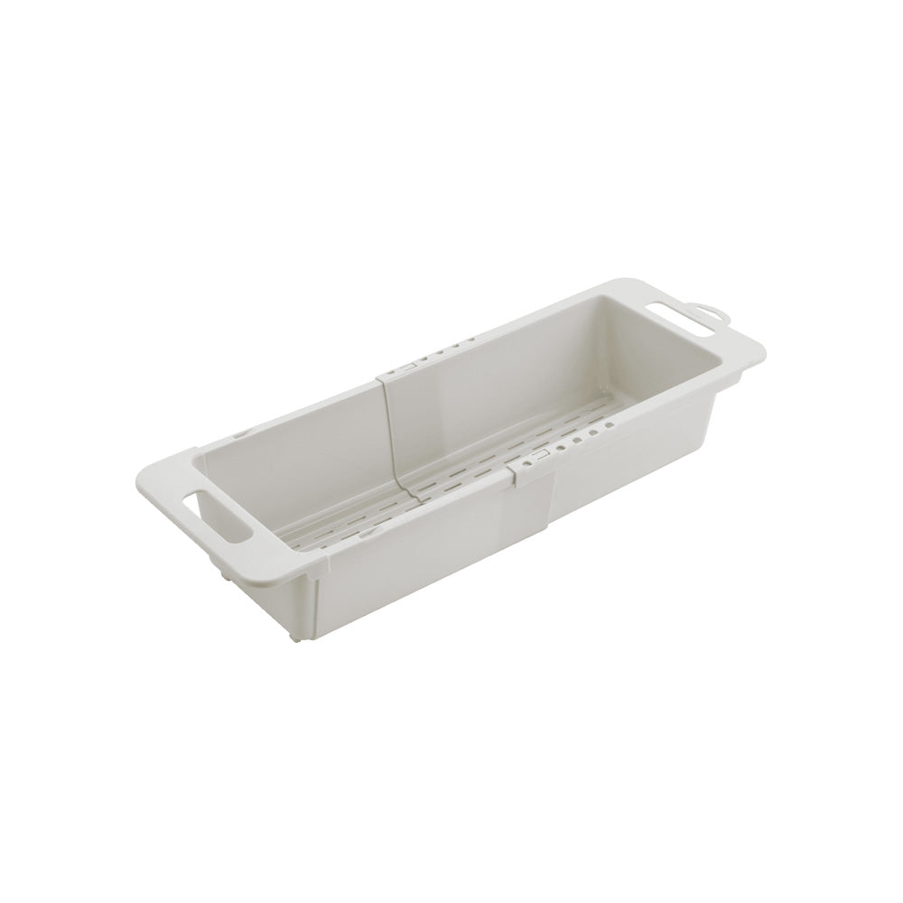 Drain Flex Adjustable Draining Basket - Light Beige