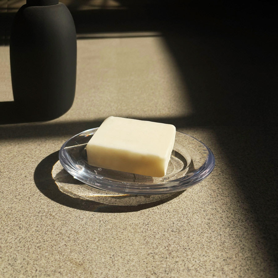 Droplet Soap Dish - Clear