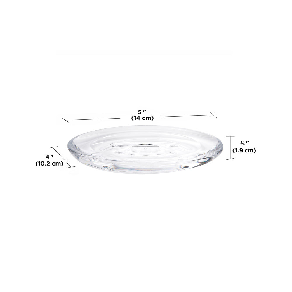 Droplet Soap Dish - Clear