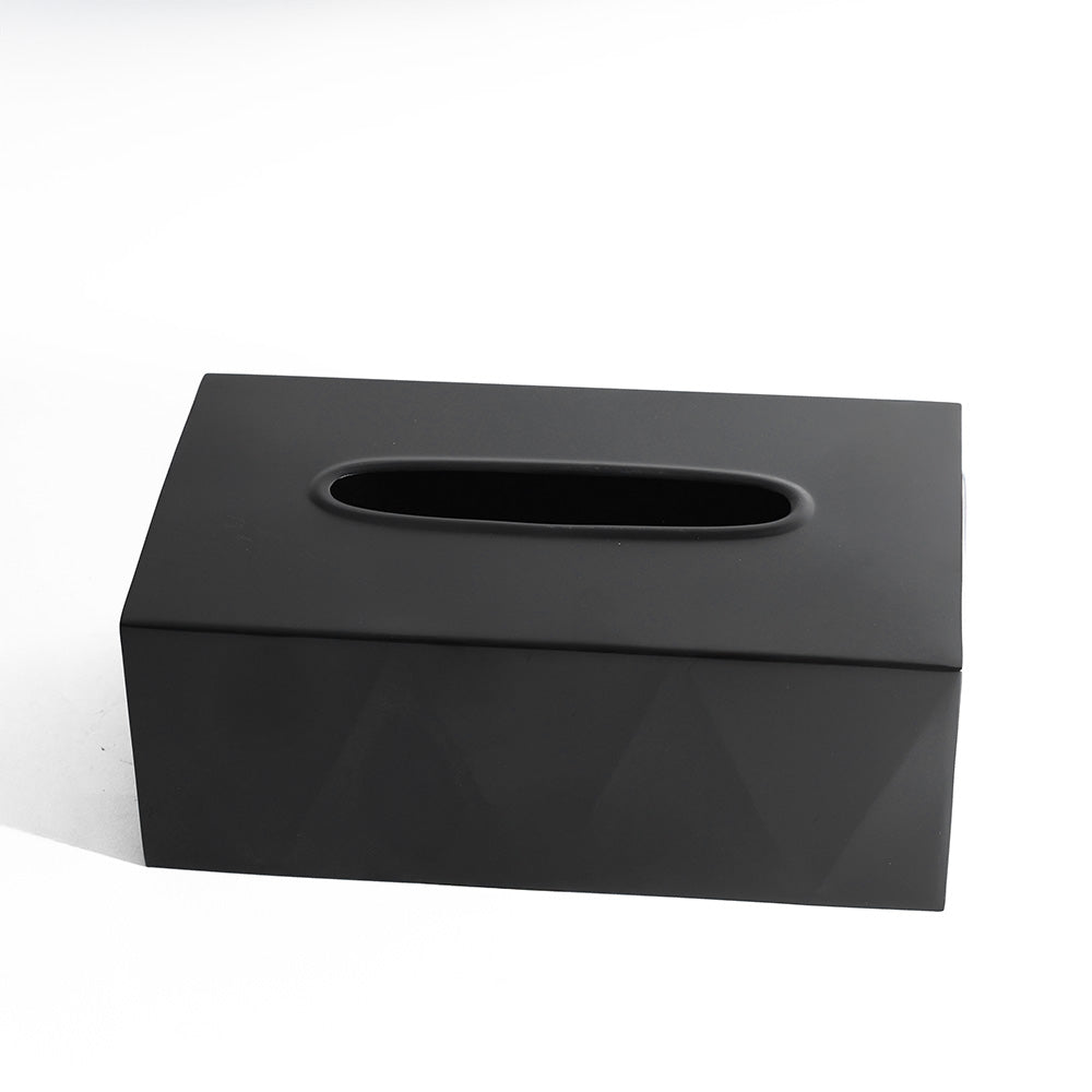 Duke Tissue Box Cover - Black