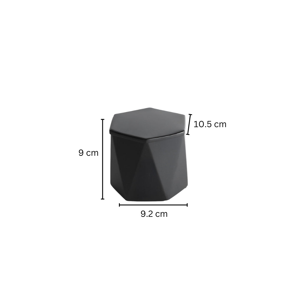 Duke Storage Jar - Black