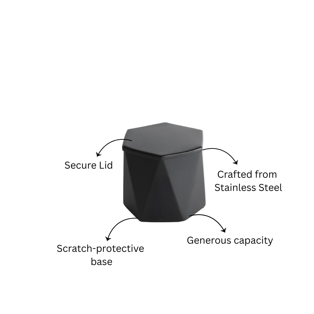 Duke Storage Jar - Black