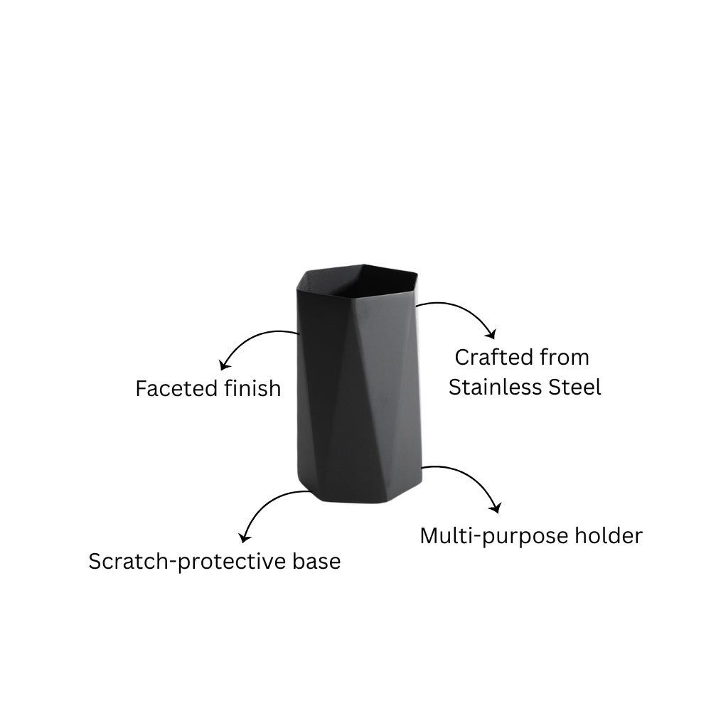 Duke Toothbrush Tumbler - Black