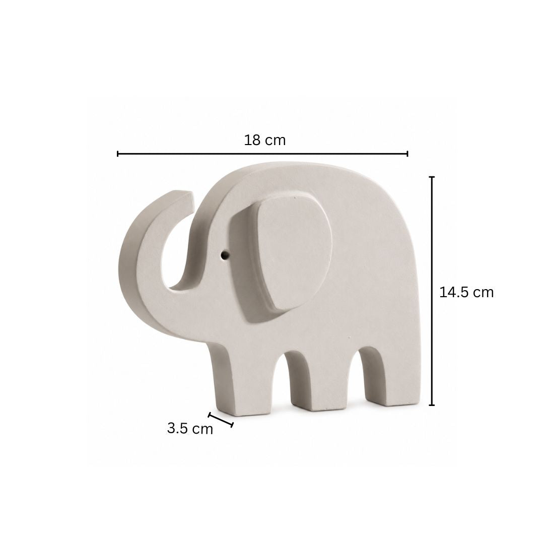 Dumbo Concrete Sculpture - Dark Grey