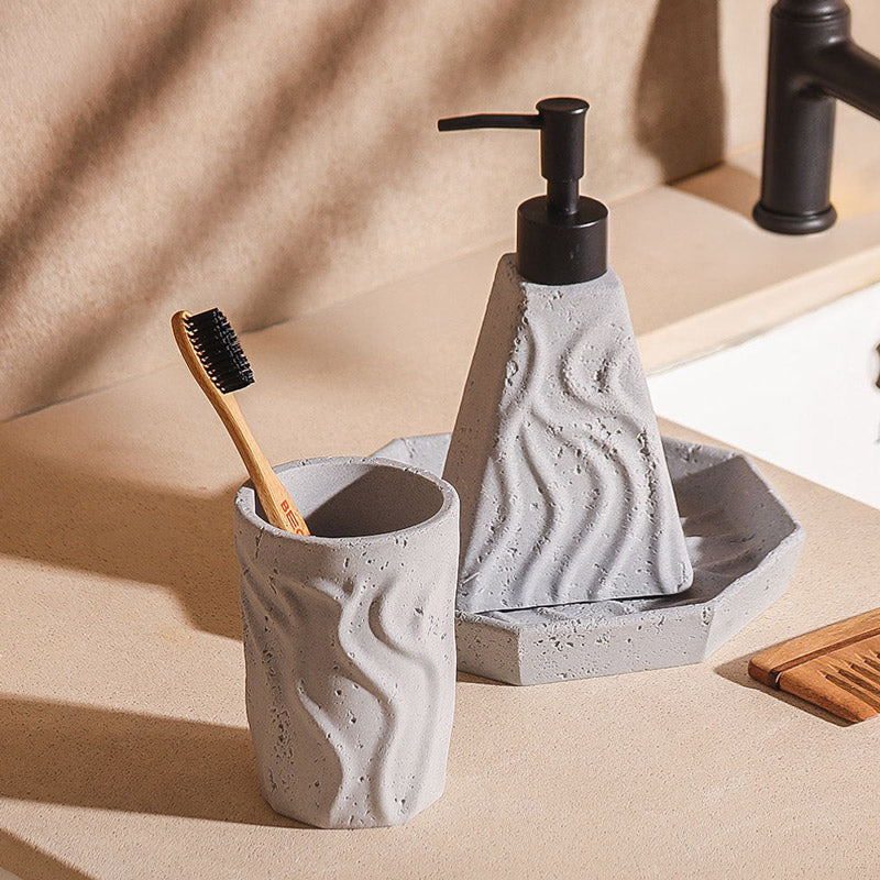 Dune 3-piece Bathroom Set - Slate Grey
