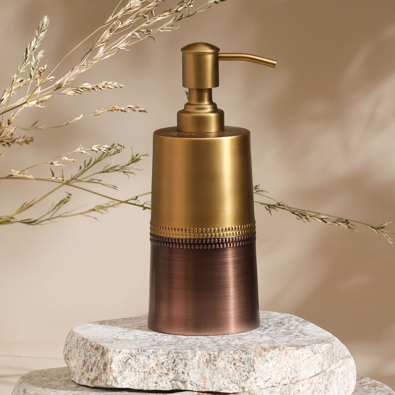 Duplo Soap Dispenser - Gold Bronze