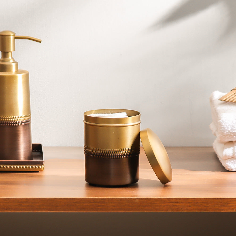 Duplo Storage Jar - Gold Bronze