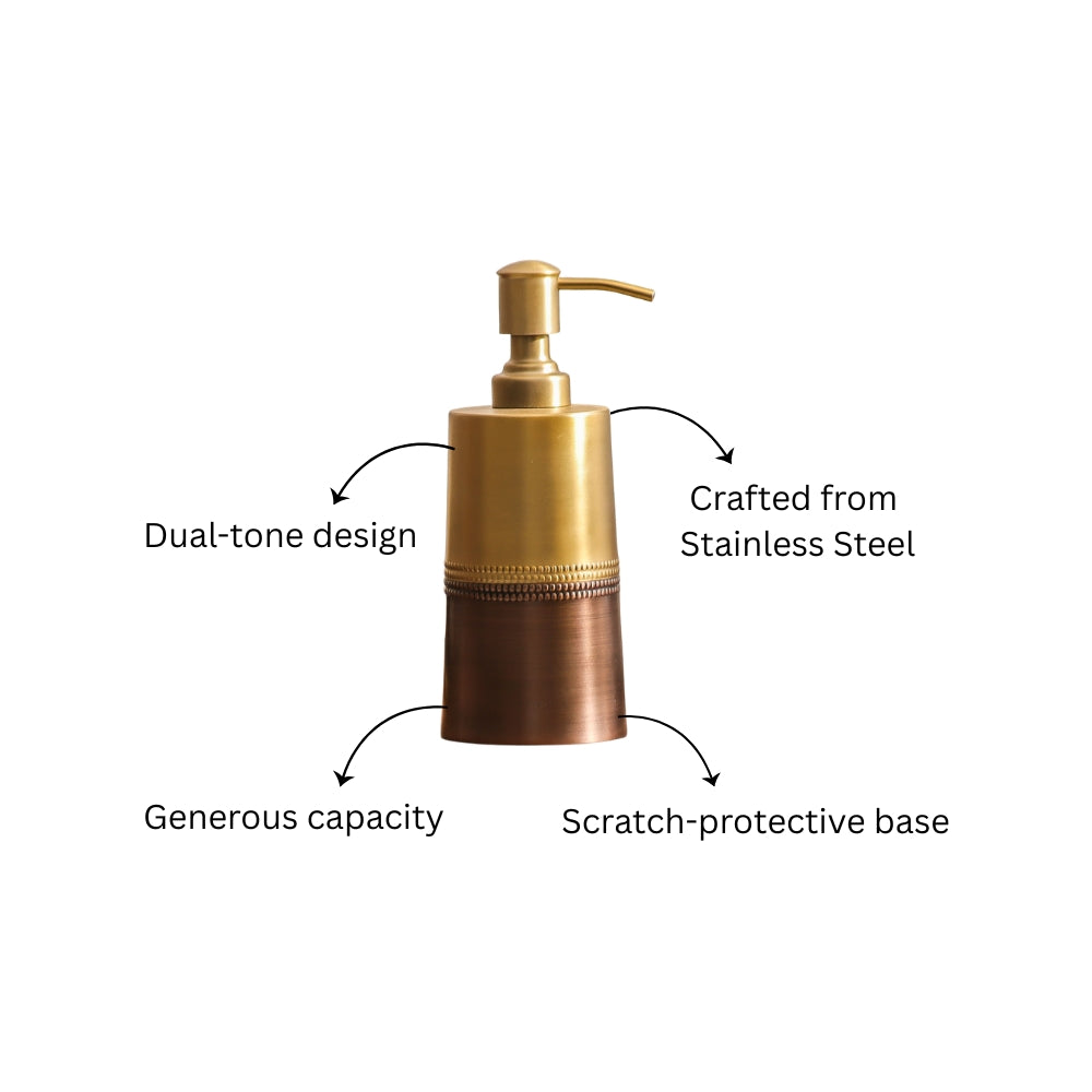 Duplo Soap Dispenser - Gold Bronze