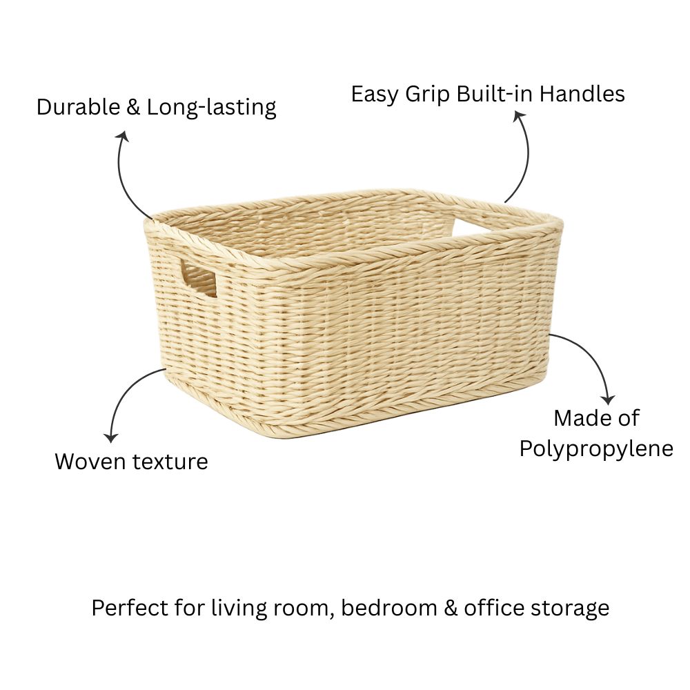 Nido Storage Basket Large - Ivory