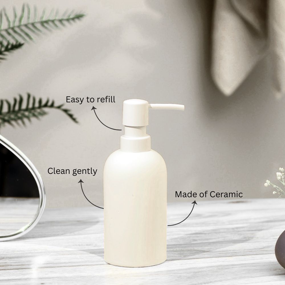 Serene Soap Dispenser - Beige