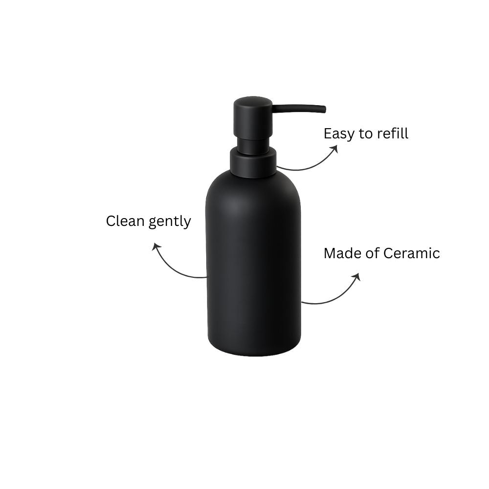Serene Soap Dispenser - Black