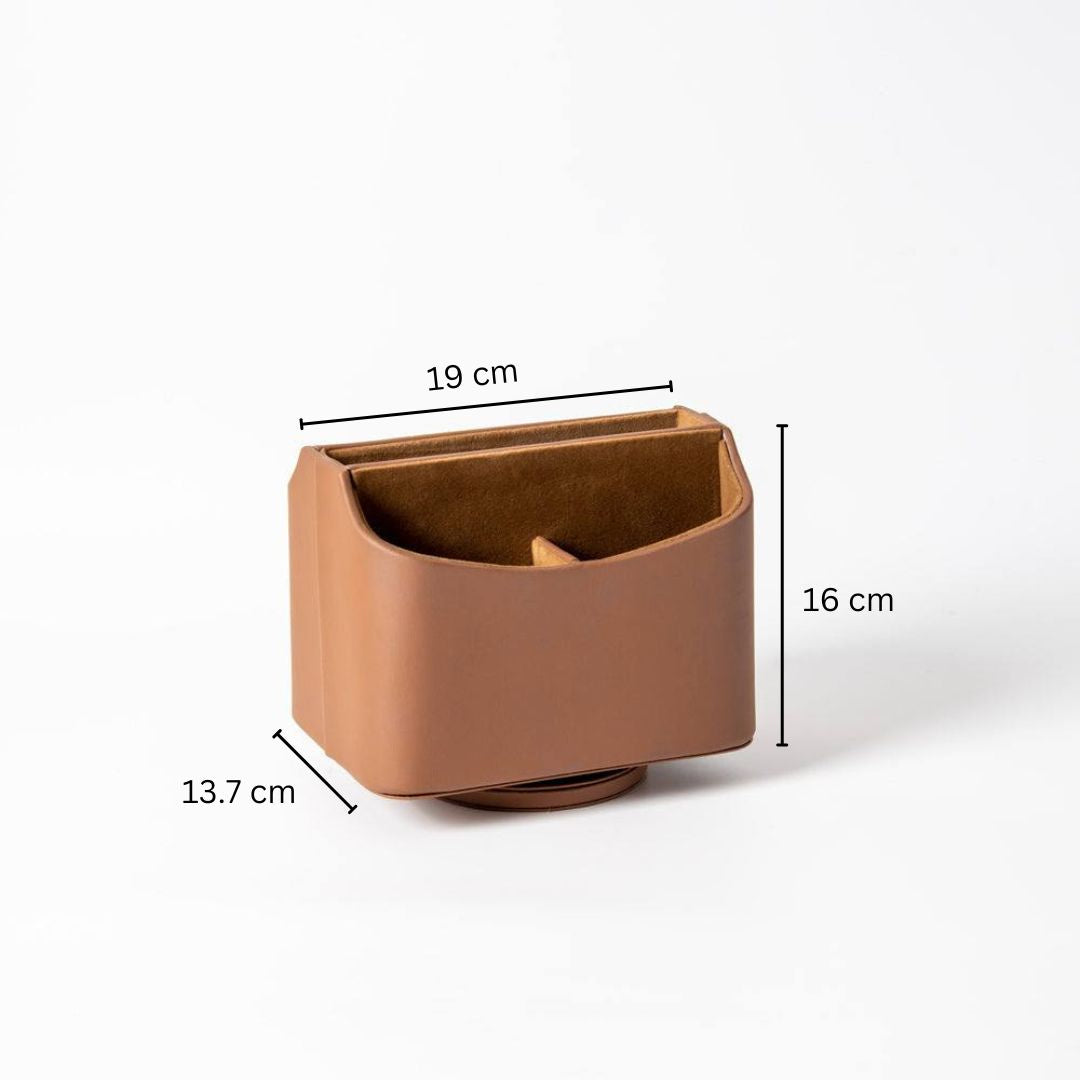 Rotating Remote Holder - Brown