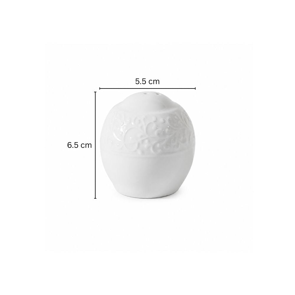 Ivy Salt Shaker - Ivory