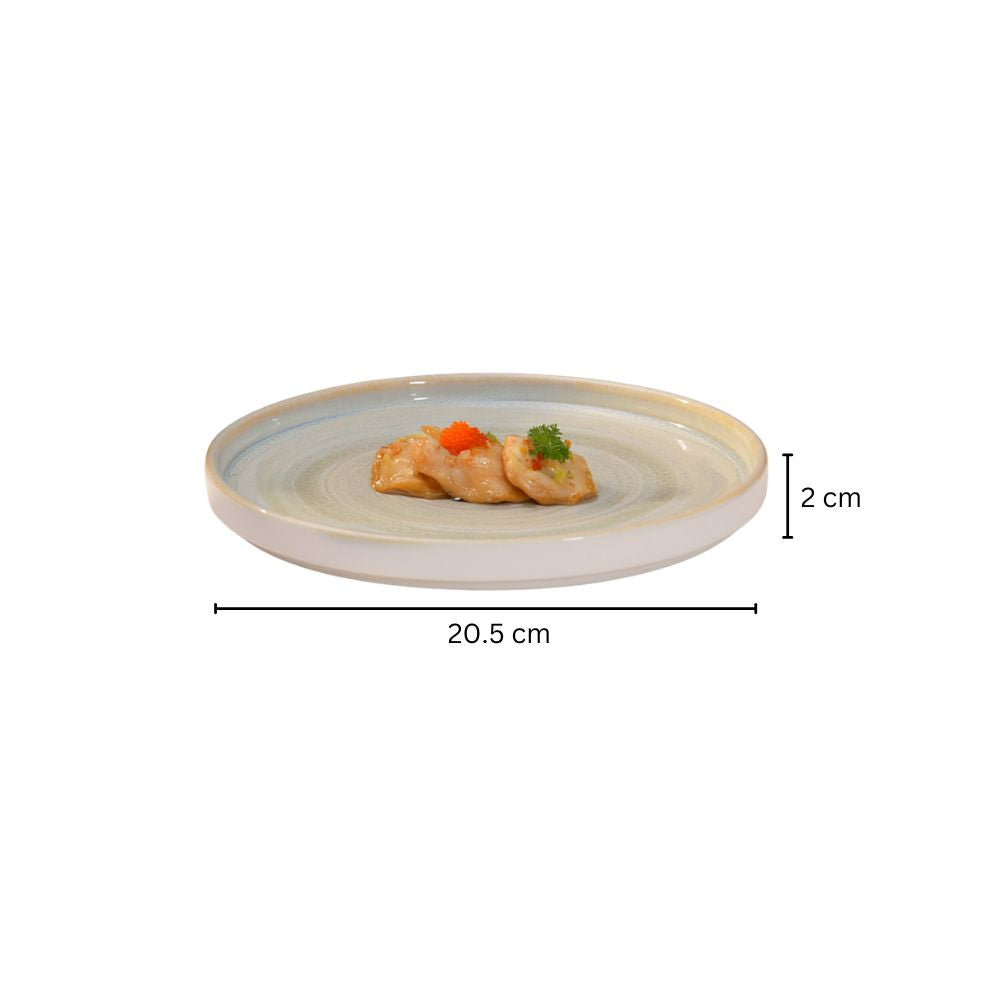 Nava Quarter Plate - Sage