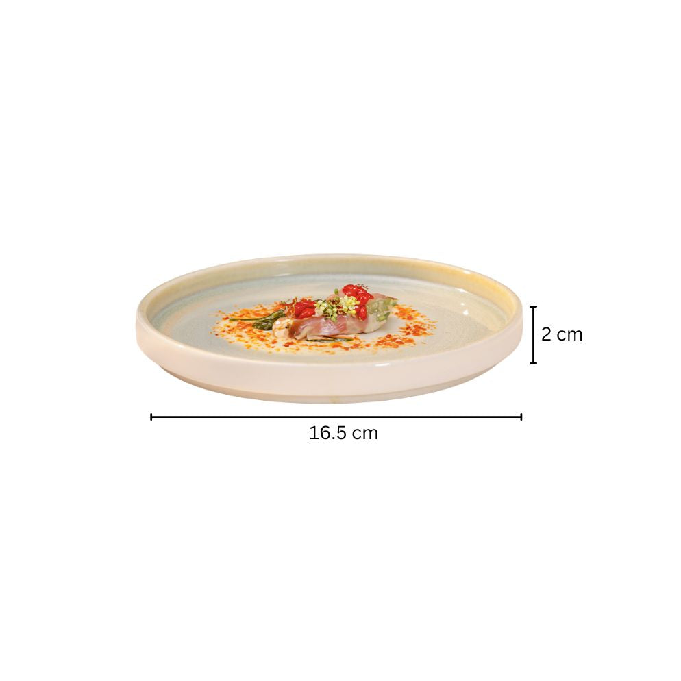 Nava Dessert Plate - Sage
