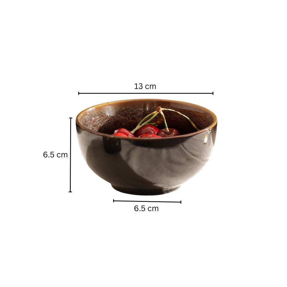 Caspian Medium Bowl - Speckled Clove
