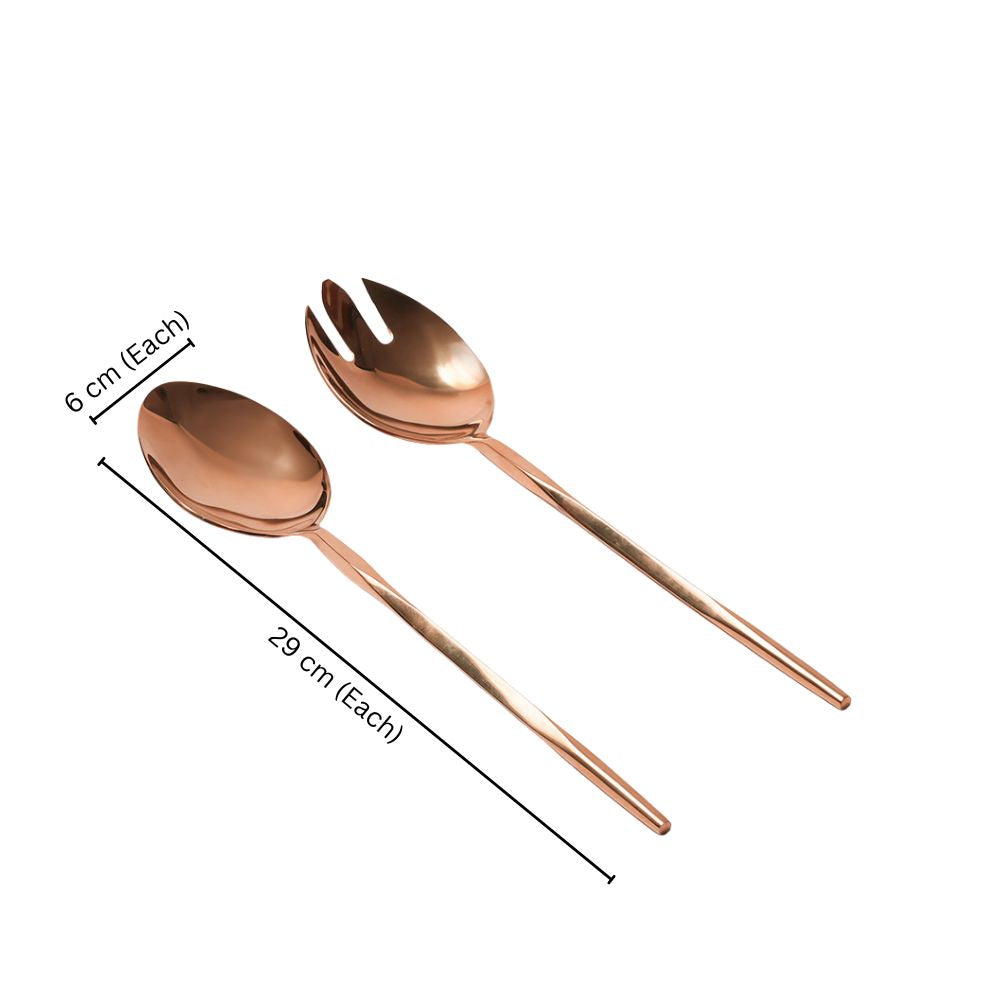 Astor Serving Set - Rose Gold