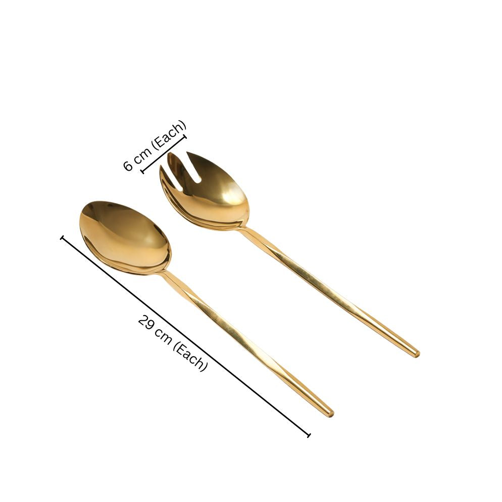 Astor Serving Set - Gold